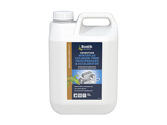 Bostik Cementone Wintaplas Chloride-Free Frostproofer and Accelerator