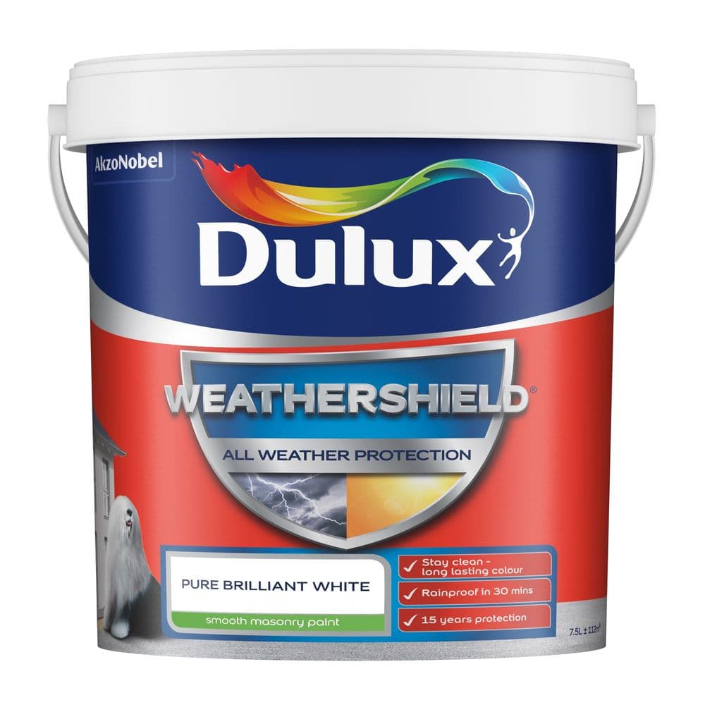 Dulux Weathershield Smooth Masonry Paint – GLS Fencing