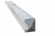 Concrete end post